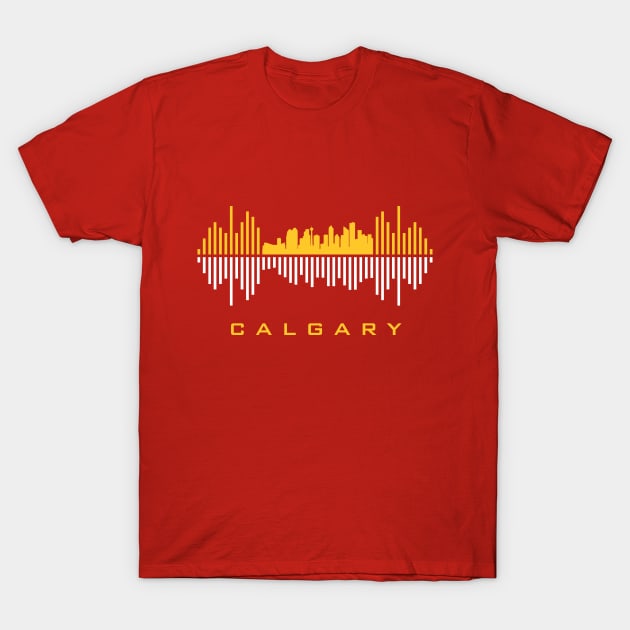 Calgary Soundwave T-Shirt by blackcheetah